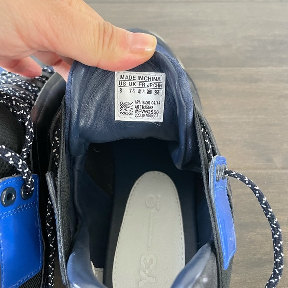 Y3 Blue Sneaker (Men’s) - Picture 4 of 5